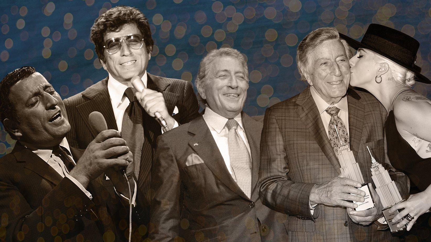 Tony Bennett Tribute Graphic